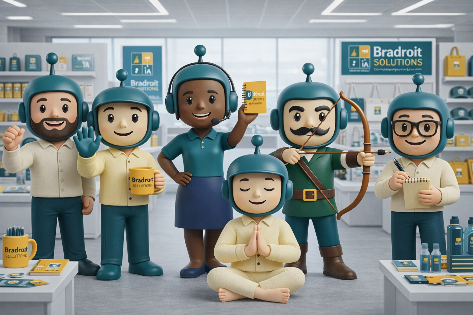 BradBot Team Objets Publicitaires